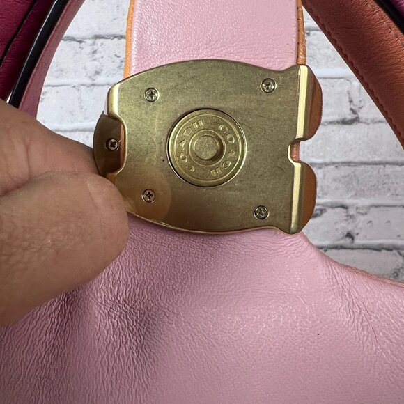 Coach Pillow Tabby 26 Shoulder Bag in Ombré leather CA083 - Picture 7 of 14